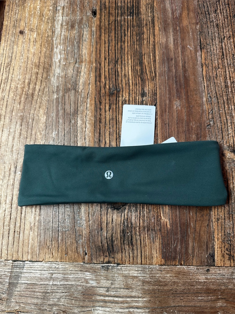 lululemon athletica Dark Green Performance Headband